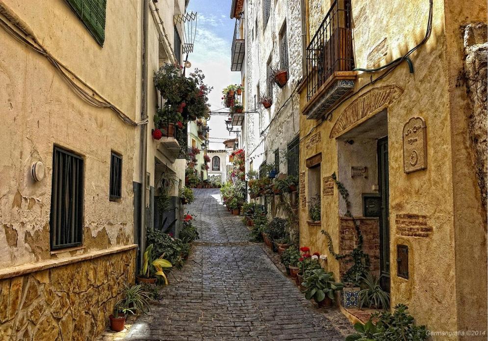 Casa De Amparo Y Jose Manuel Konuk evi Pavies Dış mekan fotoğraf